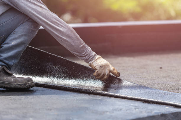 Professional Emergency Waterproofing technician working in Bainbridge, OH